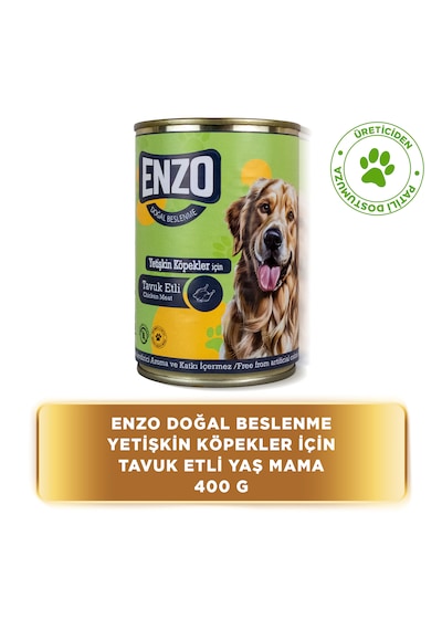 Tavuk Etli Konserve Köpek Maması 400 Gr X 24