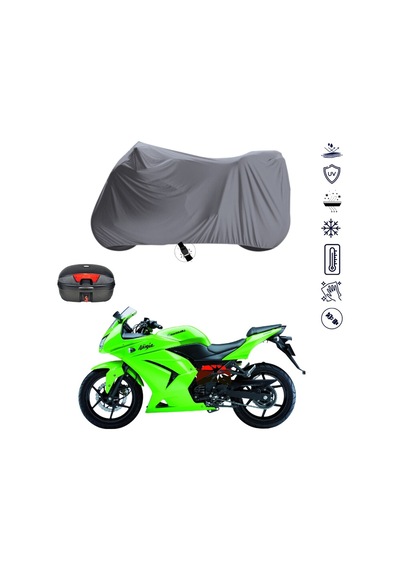 Kawasaki Ninja 250SL ÇANTALI MOTOSİKLET BRANDA SU GEÇİRMEZ TOPCASE UYUMLU MOTOR BRANDA
