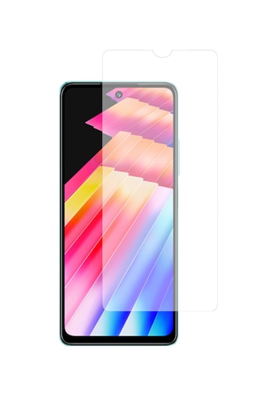 İnfinix Hot 30 Uyumlu Temperli Ekran Koruyucu Kırılmaz Cam Ekonomik 5'li Paket