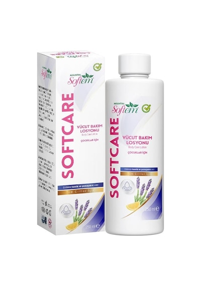 Softem Softcare Çocuk için Vücut Bakım Losyonu 250 ML
