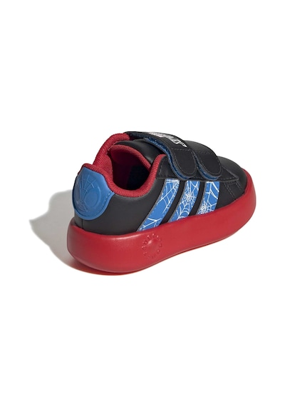 Cblack/brblue/purrub Adidas Bebek Günlük Spor Ayakkabı Grand Court Spider-man Cf I Jq7828 Siyah