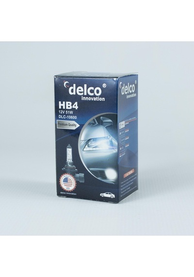 Delco U.s.a Hb4 9006 Halogen Ampul 12 Volt 51w P22d 10 Adet
