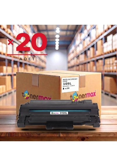 Samsung Xpress Ml-2525 Uyumlu Toner Çipli Mlt-d105l 20'li 2.500 Sayfa