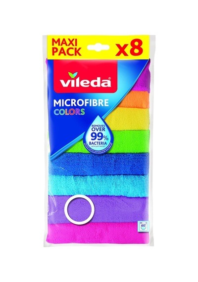 Mikrofiber Bez, Çok Renkli, 8 Parça 0