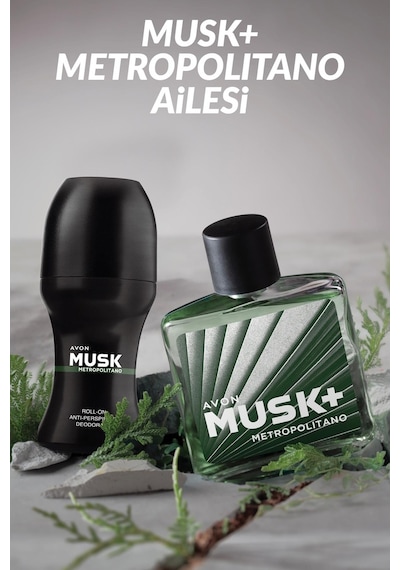 Avon Musk Metropolitano Erkek Parfüm EDT 2 x 75 ML