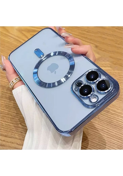 Apple Uyumlu iPhone 14 Pro Max Kilif Magsafe Sarj Özellikli Kamera Lens Koruma 563899754