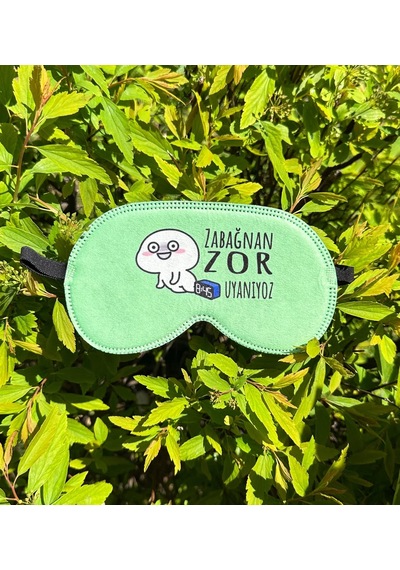 Zabağanan Zor Uyanıyoz Uyku Bandı Çok Renkli