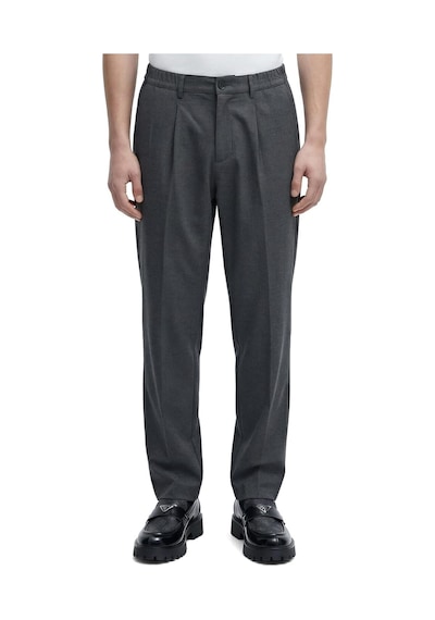 Regular Fit Yüksek Bel Erkek Kumaş Pantolon Gabriel Füme