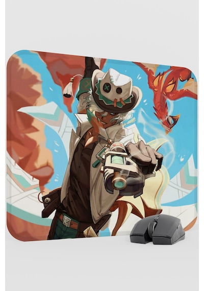 Ifa Genshin Impact Anime Oyuncu V4 - 48x40 Xl Gaming Mouse Pad Fare Altlığı