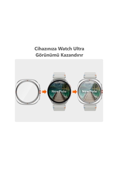 Samsung Galaxy Watch 6 40mm İçin Ultra Görünümlü Ekran Koruyucu Kılıf - Tam Kaplayan Kasa Koruyucu Çok Renkli Samsung Galaxy Watch 6 40mm İçin Ultra Görünümlü Ekran Koruyucu Kılıf - Tam Kaplayan Kasa Koruyucu Çok Renkli