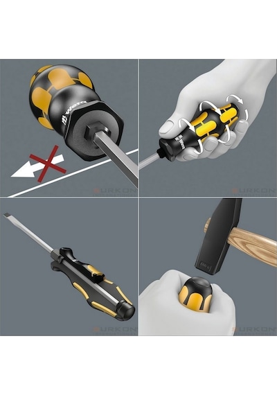 Wera 918 Spz Keski Pozidriv Tornavida 100MM Pz2 05017052001