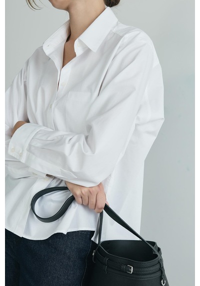 Suud Collection Beyaz Penny Basic Gömlek