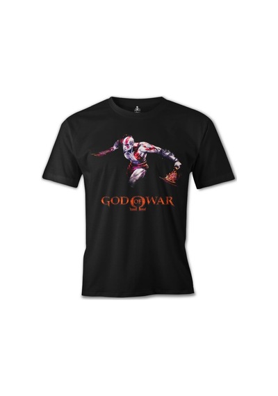 God Of War 1 Siyah Erkek Tshirt
