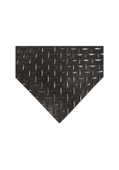 Kauçuk Rulo "diamond-plate" - 3 Mm X 1,2 M X 0,3 M Rulo - Siyah