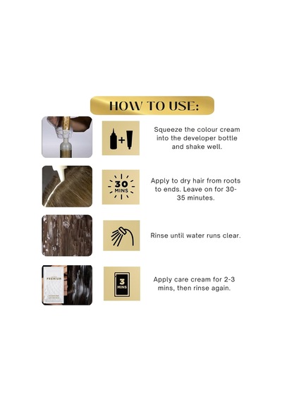 Premıum Yarı Kit Set Saç Boyası 5.65 Nar Kızılı