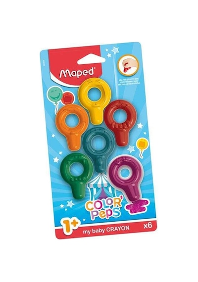 Maped Color Peps Bebek Crayon 6 Renk