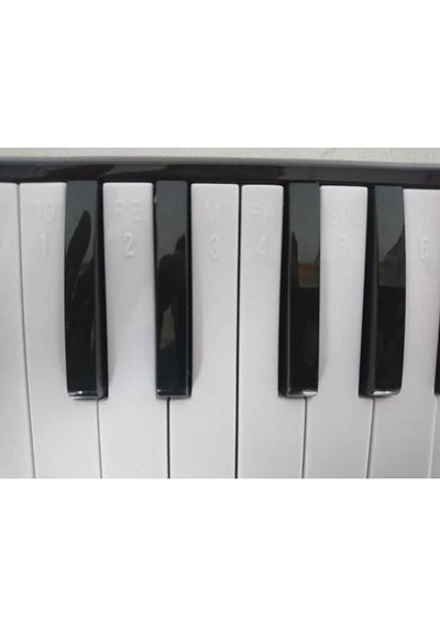 32 Tuşlu Melodika Bez Çantalı-Pembe.
