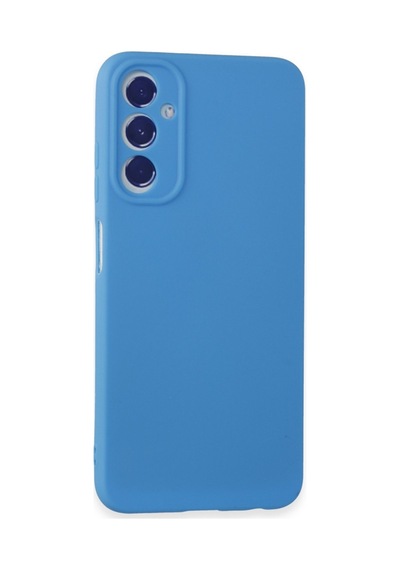 Samsung Galaxy Uyumlu A05s Kılıf First Silikon - Mavi Bz8683140701697