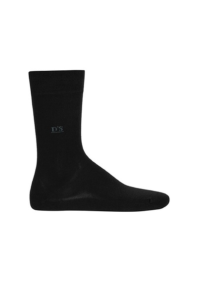 D's Damat Bambu 3lü Çorap Set Siyah Renkli