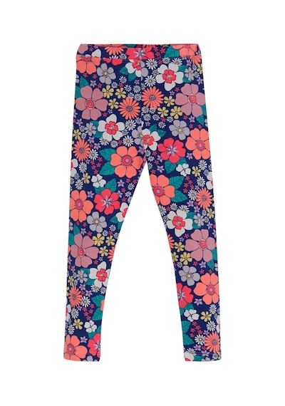Lovetti Kız Çocuk Neon Garden Desen Tayt 8800 Çok Renkli