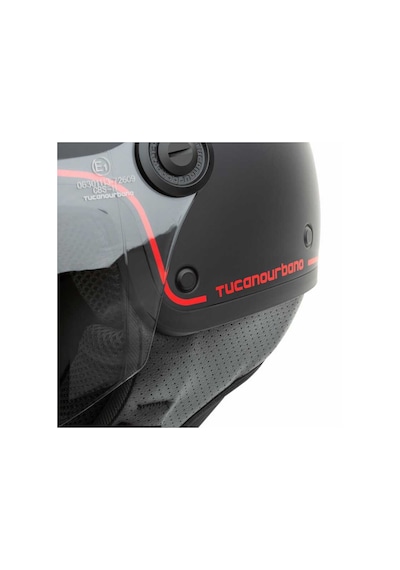 Tucano Urbano El Jettın 6.0 Yarım Kask Mılan Skylıne Mat Siyah Diğer