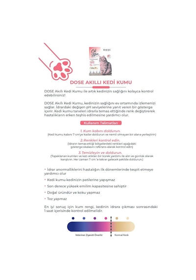 Cat Litter Dose Bahar Kokulu Akıllı Kedi Kumu 7 L