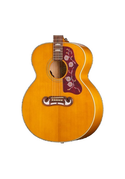 Epiphone J-200 Studio Elektro Akustik Gitar Natural