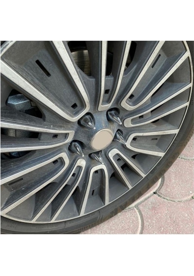 Carmind Mermi Sivri Bijon Kapağı Krom Renk 19mm