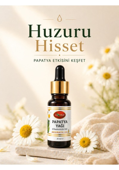 Papatya Yağı 20 Ml Aromatik Uçucu Yağ Rahatlatıcı Koku Difüzör Buhurdanlık Kullanımı
