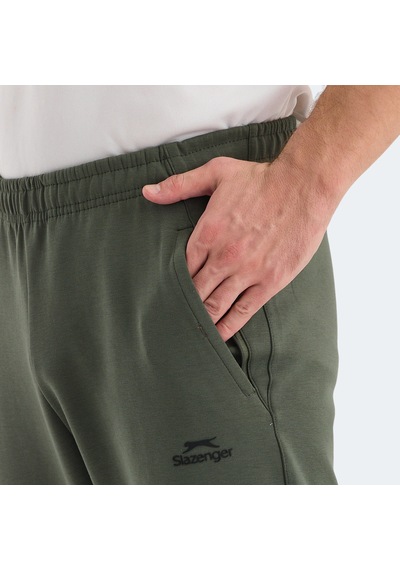 Slazenger VALDIS Erkek Cepli Haki Eşofman Altı