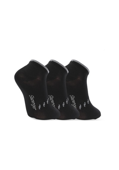Slazenger Jara 3 Lü Erkek Siyah Çorap Siyah