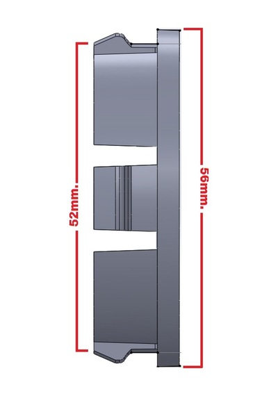 Jant Göbeği Peugeot 56-52 52Mm Yuva 4'Lü Set Sıyah Tip