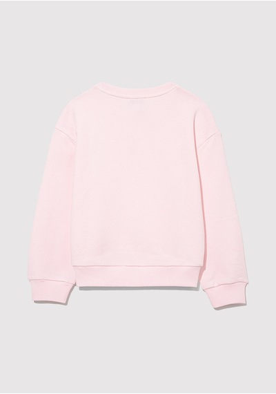 Mavi - Organik Pamuklu Pembe Basic Sweatshirt 7s10043-88133 Pembe