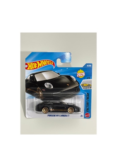 Porsche 911 Carrera T 15/250 2026 Factory Fresh 1:64 Koleksiyonluk Diecast Model Araba Çok Renkli