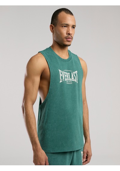 Everlast Authentic Boxing Oversize Koyu Yeşil Erkek Atlet Yeşil