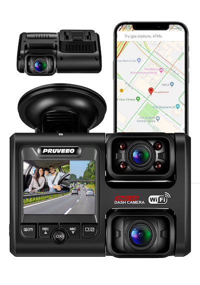 Pruveeo D30 Wi-fi 4k Araç Kamerası