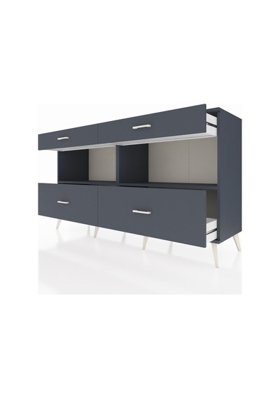 Hyperion Konsol 2 Raflı 4 Çekmeceli 176x44x99 Antrasit-antrasit Antrasit-antrasit Hyperion Konsol 2 Raflı 4 Çekmeceli 176x44x99 Antrasit-antrasit Antrasit-antrasit