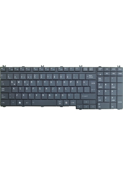 Toshiba Uyumlu Satellite L505-13H, L505-13K, L505-13N Klavye (Siyah)