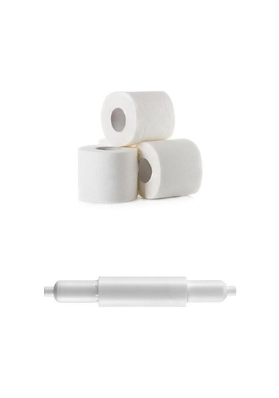 Buffer Wc Tuvalet Kağıdı Makarası Beyaz Tuvalet Kağıdı Tutucu Makara Çok Renkli
