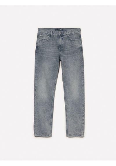 Sisley %100 Pamuk Vintage Efektli Regular Fit Pantolon Erkek Beyaz Pantolon - 325a4jpdse02ı