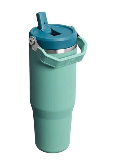 Stanley The Iceflow Flip Straw 2.0 Tumbler 0.89l / 30oz Spring Green Yeşil