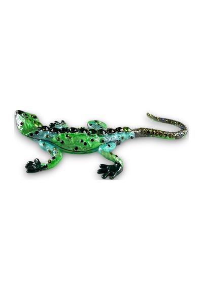 Dekoratif Kertenkele Biblo 14 8 CM Yeşil Yeşil Taşlı Model Dekoratif Kertenkele Biblo 14 8 CM Yeşil Yeşil Taşlı Model