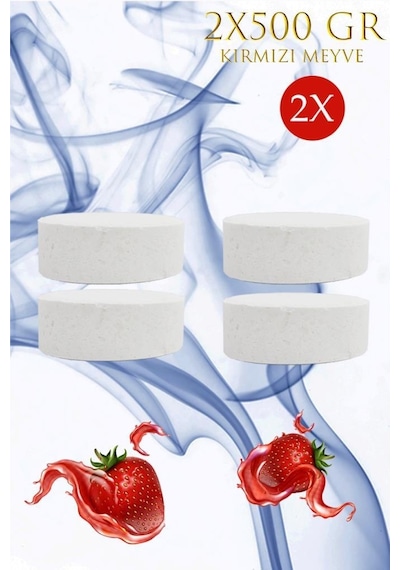 Nem Alıcı Rutubet Ve Küf Önleyici Yedek Tablet Kırmızı Meyve 2x500 2'li