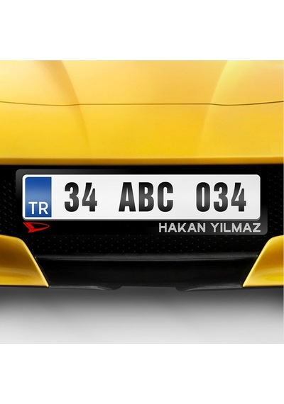 Kişiye Özel Isimli Daihatsu Logolu Plakalık 264845222