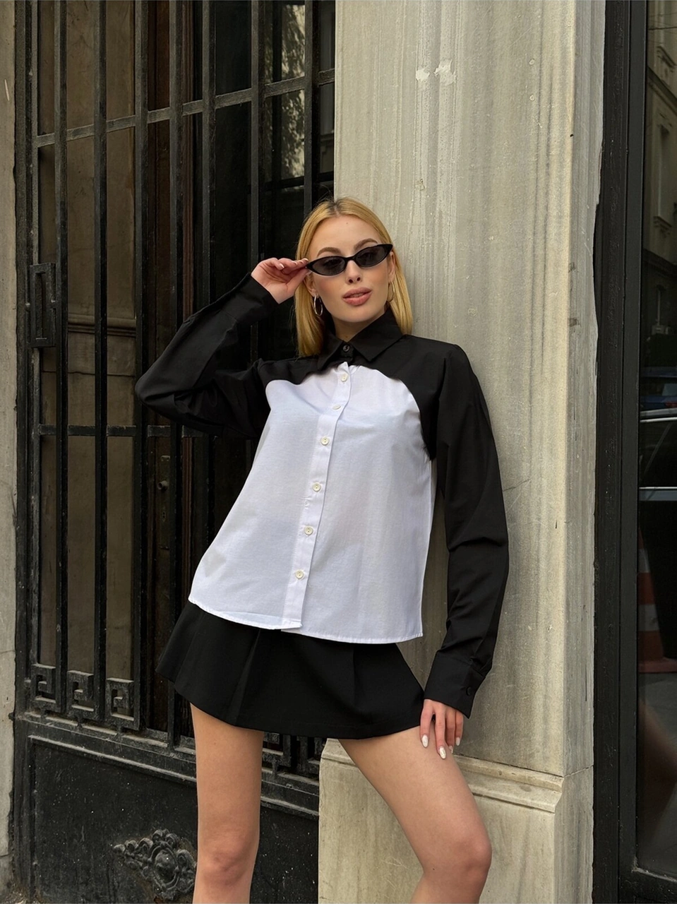 Mamayaga Kadın Tasarım Design İki Parça Şık Curve Tesettüre Uygun Büyük Beden %100 Cotton Uzun Kol Gömlek Beyaz Mamayaga Kadın Tasarım Design İki Parça Şık Curve Tesettüre Uygun Büyük Beden %100 Cotton Uzun Kol Gömlek Beyaz