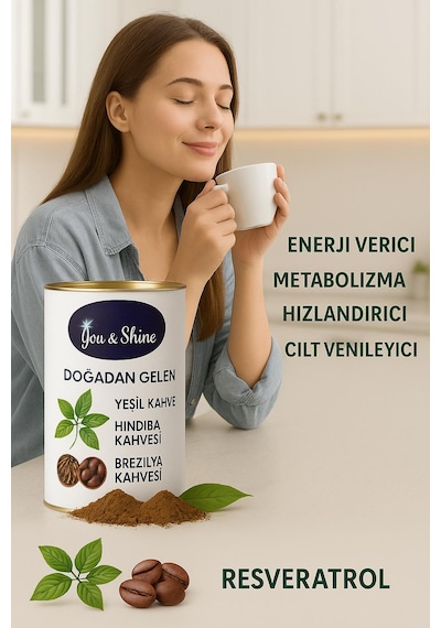 Youshine Takviye Edici Tok Tutmaya Destek Hindiba Kahvesi 100 G