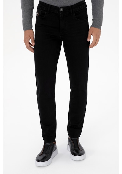 U.S. Polo Assn. Erkek Siyah Slim Fit Jean Pantolon 50307720-DN0027 U.S. Polo Assn. Erkek Siyah Slim Fit Jean Pantolon 50307720-DN0027
