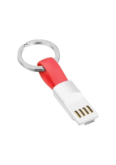 Powermaster 2in1 Anahtarlık Type C / Lightning Mini Anahtarlık Usb Şarj Kablosu Pm-26061