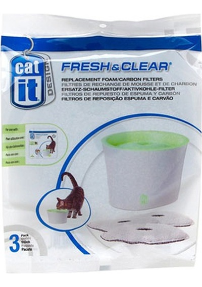 Cosmotex Catit Sünger Ve Karbon Filtre 55600 İçin 3 Lü