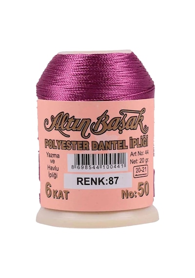 3 Adet Altınbaşak Oya Ve Dantel İpi 20 Gr - Royaleks - No: 301 -